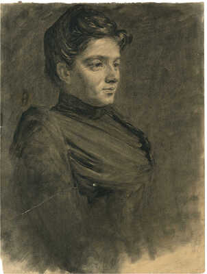 Дубовской Николай Никанорович. Женский портрет